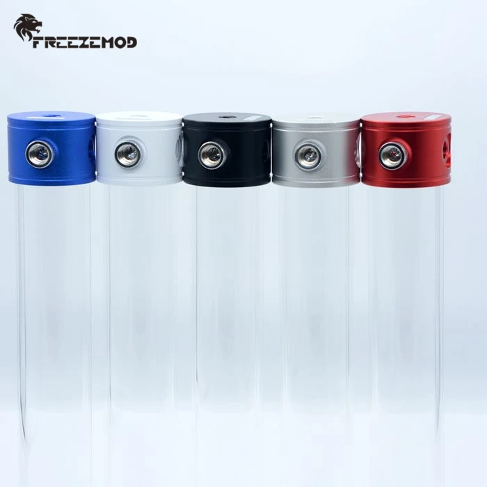 

FREEZEMOD OD50mm резервуар для водяного охлаждения, ПММА цилиндр резервуар для воды внешний распылитель 86/136/186/236/286 мм