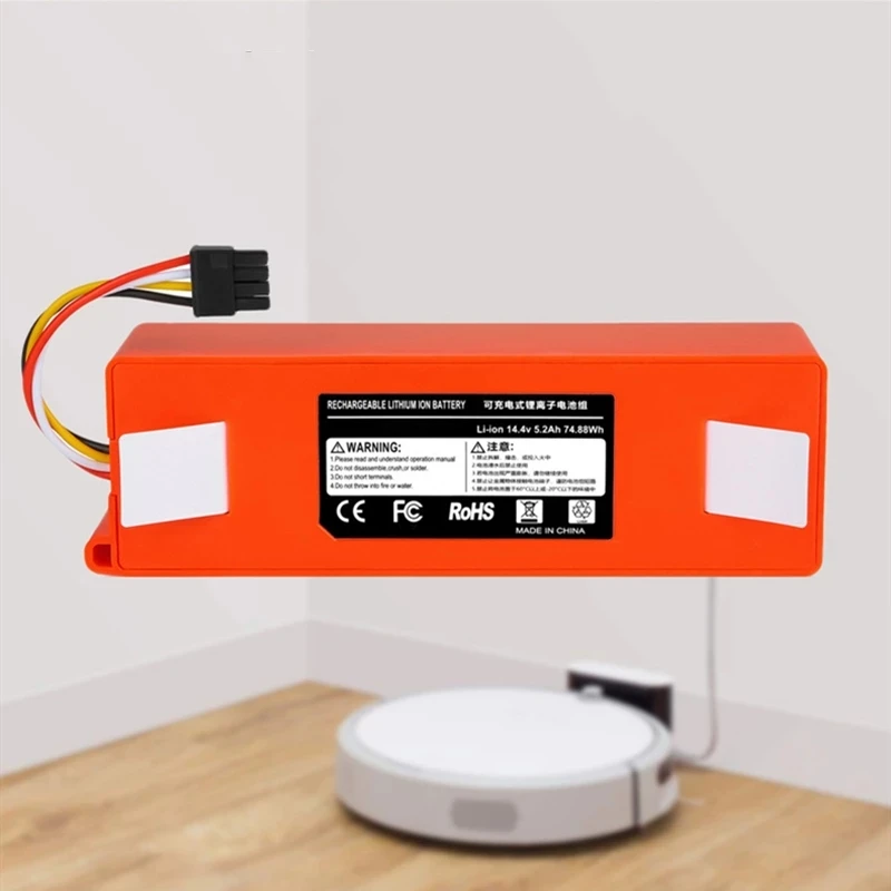 Robotic Vacuum cleaner Replacement Battery for Xiaomi Robot Roborock S50 S51 S55 Accessory Spare Parts li-ion battery 9800mAh
Robotic Vacuum cleaner Replacement Battery for Xiaomi Robot Roborock S50 S51 S55 Accessory Spare Parts li-ion battery 9800mAh