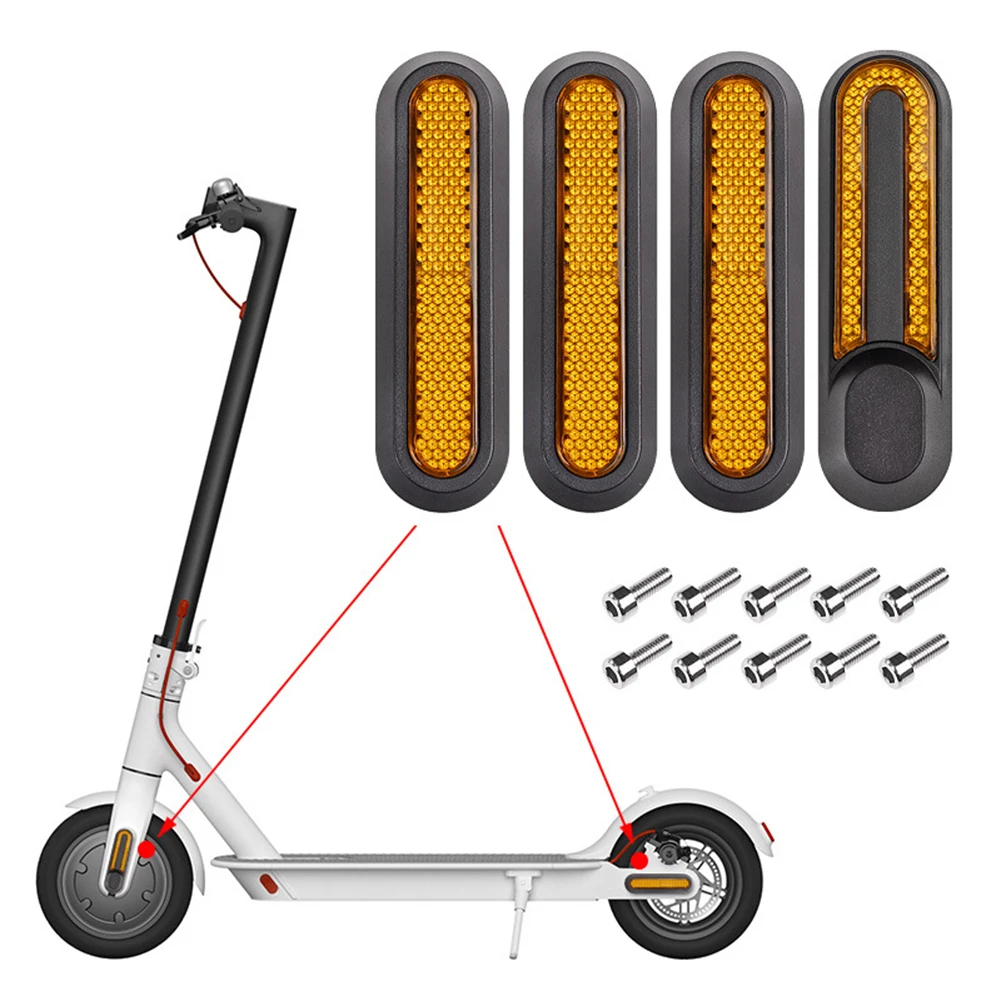 1Set Side Wheel Cover With Reflective Durable Plastic M365 Side Covers For X Iao*mi M365/PRO Electric Scooter Accessories Parts
1Set Side Wheel Cover With Reflective Durable Plastic M365 Side Covers For X Iao*mi M365/PRO Electric Scooter Accessories Parts