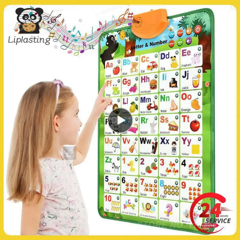 Baby Early Education Montessori Toy English Letter Reading English Cognitive Pronunciation Training With Voices Alphabet Poster
Baby Early Education Montessori Toy English Letter Reading English Cognitive Pronunciation Training With Voices Alphabet Poster