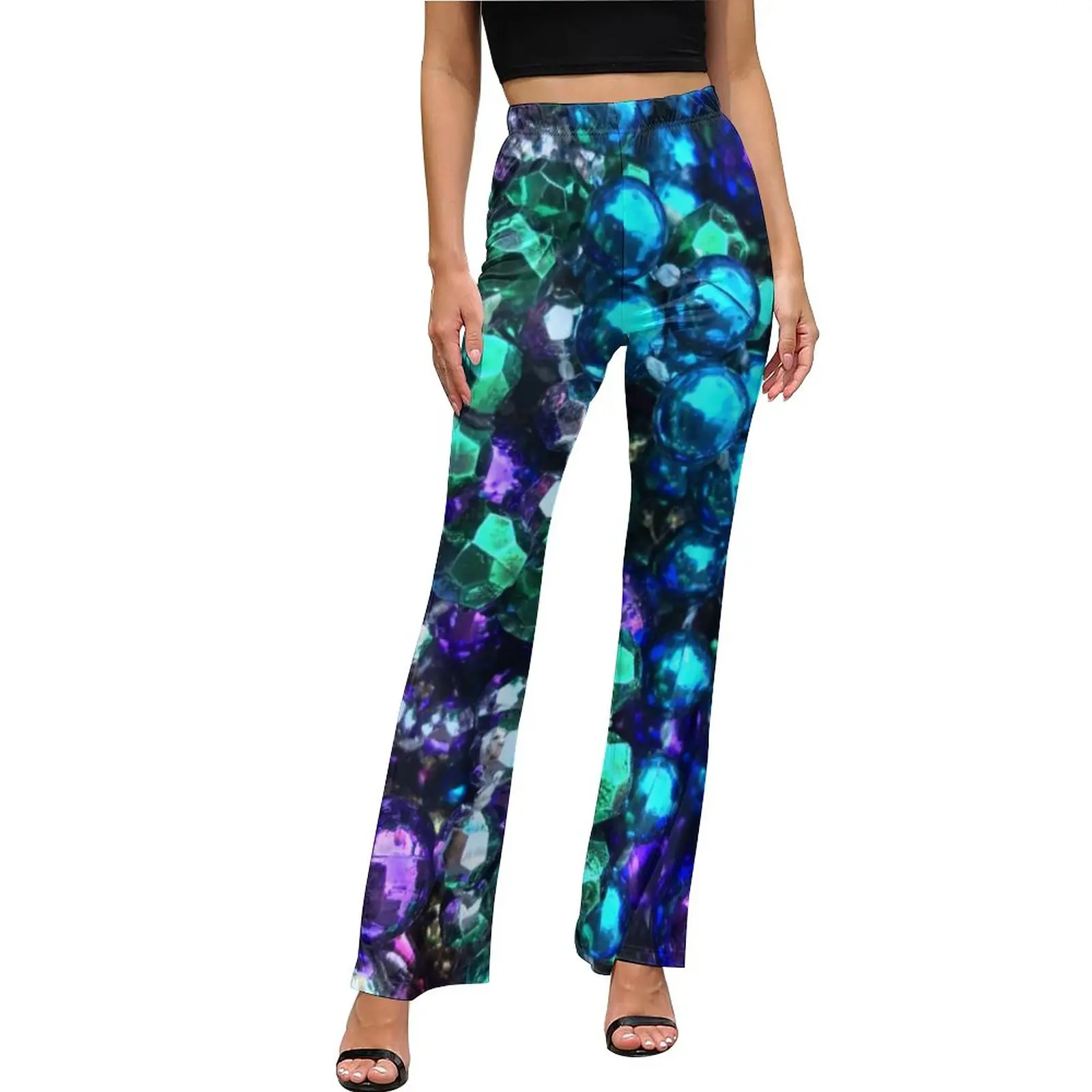 Colorful Beads Print Casual Pants Women Mardi Gras Art Slim Fit Streetwear Flare Pants Autumn Office Pattern Trousers
Colorful Beads Print Casual Pants Women Mardi Gras Art Slim Fit Streetwear Flare Pants Autumn Office Pattern Trousers