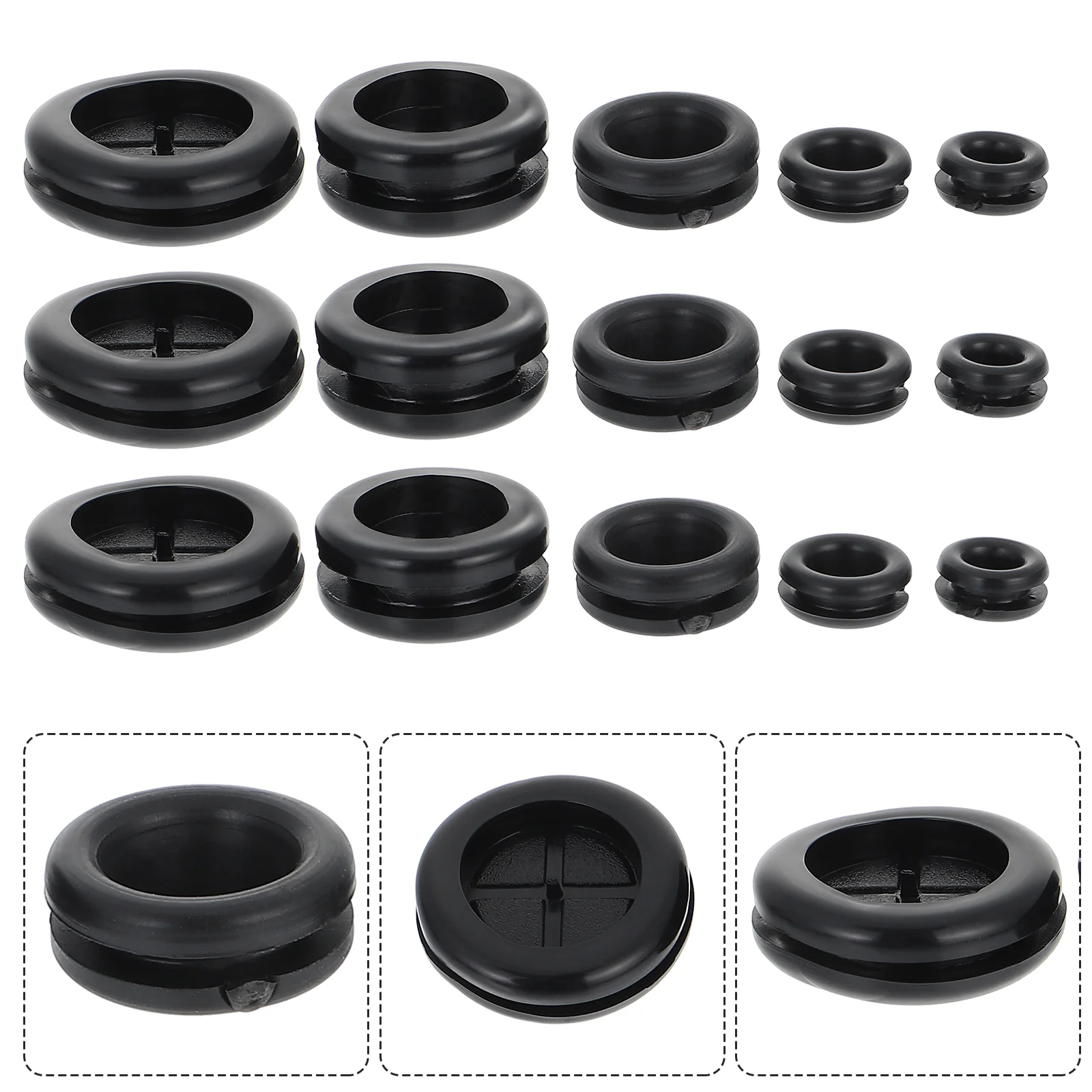 50pcs Rubber Grommet Practical Professional Firewall Hole Plug Electrical Wire Gasket Rubber Washer Rubber Gasket
50pcs Rubber Grommet Practical Professional Firewall Hole Plug Electrical Wire Gasket Rubber Washer Rubber Gasket