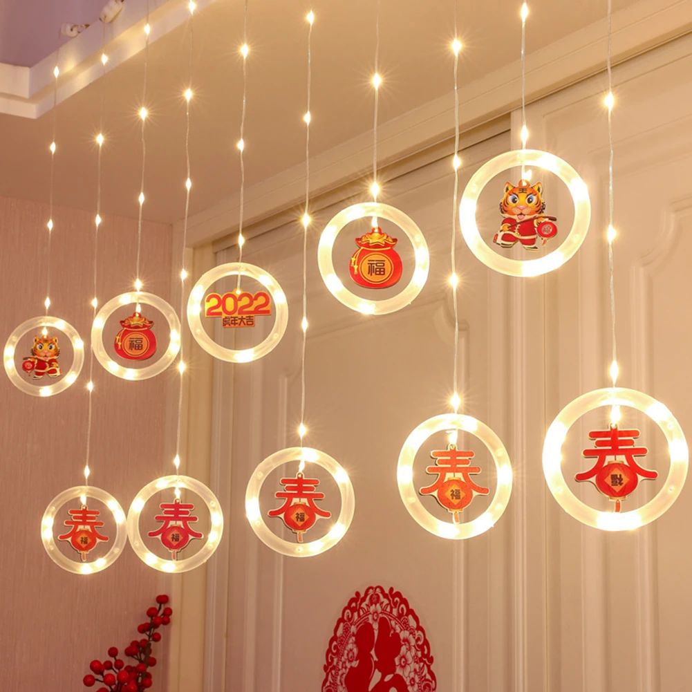 Cute New Year Lamps Curtain Window Decoration Christmas Tree Hanging Pendant Holiday Atmosphere Decoration Gift
Cute New Year Lamps Curtain Window Decoration Christmas Tree Hanging Pendant Holiday Atmosphere Decoration Gift