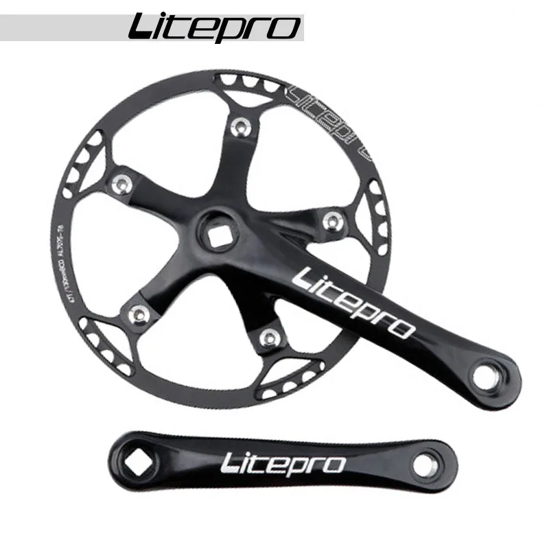 Litepro Bicycle Crankset Integrated Chainring Crank 45T 47T 53T 56T 58T MTB Road Bike 130BCD Single Chainwheel Crankset Sprocket
Litepro Bicycle Crankset Integrated Chainring Crank 45T 47T 53T 56T 58T MTB Road Bike 130BCD Single Chainwheel Crankset Sprocket