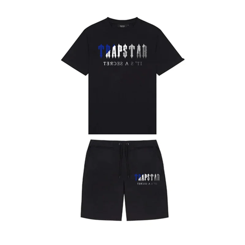2022 New Summer TRAPSTAR Women's Cotton T-shirt Printed Beach Shorts Streetwear Suits Sportswear
2022 New Summer TRAPSTAR Women's Cotton T-shirt Printed Beach Shorts Streetwear Suits Sportswear