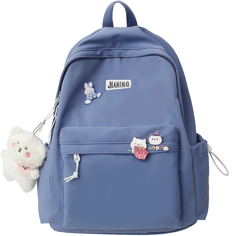 2022 Fashion Backpack Casual New Women Backpack Nylon Solid Color Shoulder Bags Teenage Girl School Bags Mochilas Rucksacks Bags
2022 Fashion Backpack Casual New Women Backpack Nylon Solid Color Shoulder Bags Teenage Girl School Bags Mochilas Rucksacks Bags