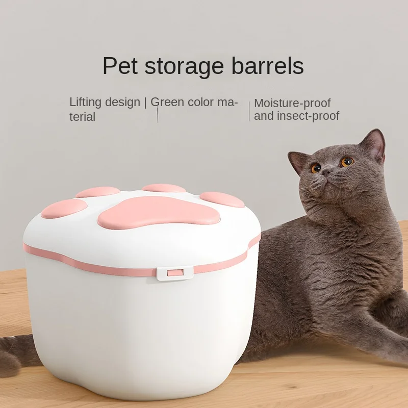 Bucket Box Bucket Supplies 10kg 8 Cat Cat To Storage Dog Storage Plastic Food Grain Treats Food Anti-insect Pet Moisture-proof
Bucket Box Bucket Supplies 10kg 8 Cat Cat To Storage Dog Storage Plastic Food Grain Treats Food Anti-insect Pet Moisture-proof