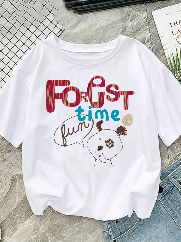 Graphic T Shirt Lady Summer forest time Tee Clothing Fashion Clothes Women T-shirt Short Sleeve Cartoon Female T-shirt Tops
Graphic T Shirt Lady Summer forest time Tee Clothing Fashion Clothes Women T-shirt Short Sleeve Cartoon Female T-shirt Tops