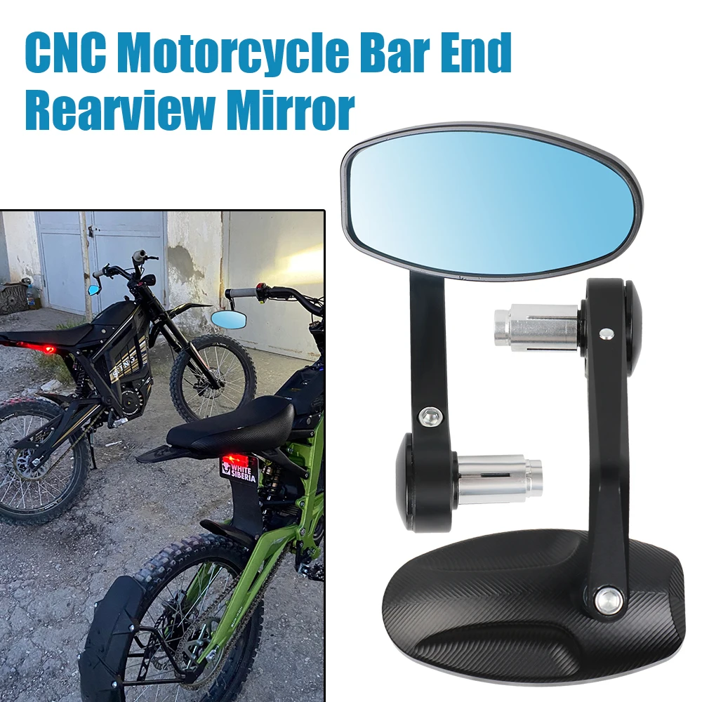 2pcs Black 7/8" 22mm CNC Aluminum Motorcycle Bike Rearview Mirrors Scooter Bar End Handlebar Rear View Mirror
2pcs Black 7/8" 22mm CNC Aluminum Motorcycle Bike Rearview Mirrors Scooter Bar End Handlebar Rear View Mirror