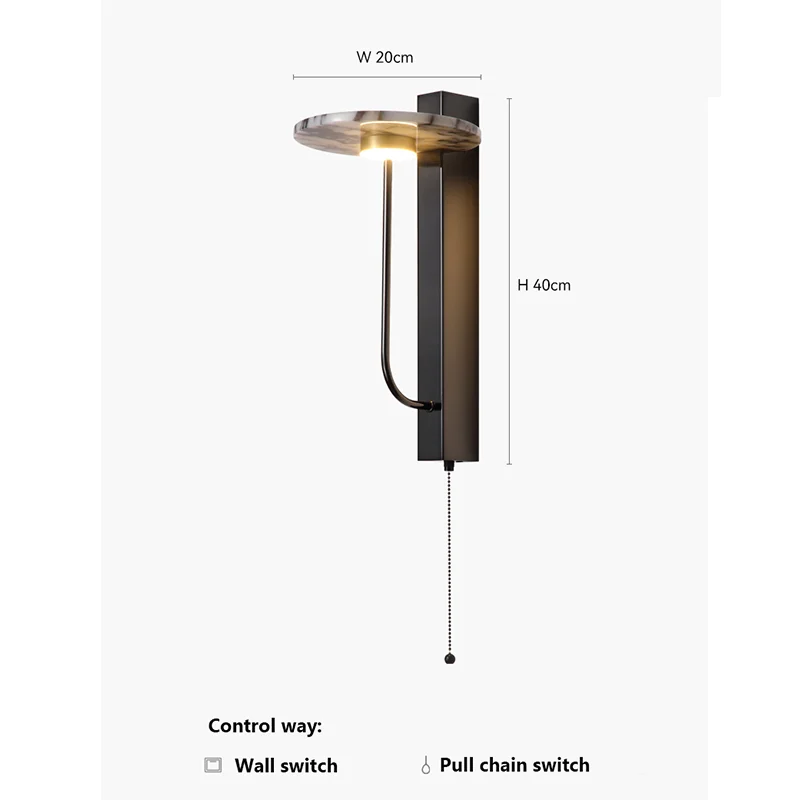 Настенный светильник tmlliey черный из натурального камня
Настенный светильник tmlliey черный из натурального камня