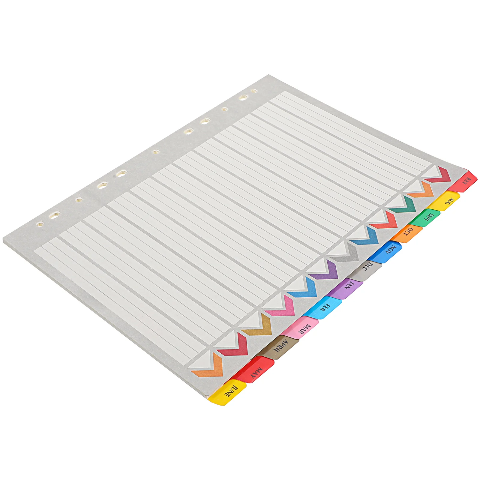 12 Sheets Colorful Binder Clips A4 Divider Tabs Book Markers Separator Page Notepad Dividers Paper Practical
12 Sheets Colorful Binder Clips A4 Divider Tabs Book Markers Separator Page Notepad Dividers Paper Practical