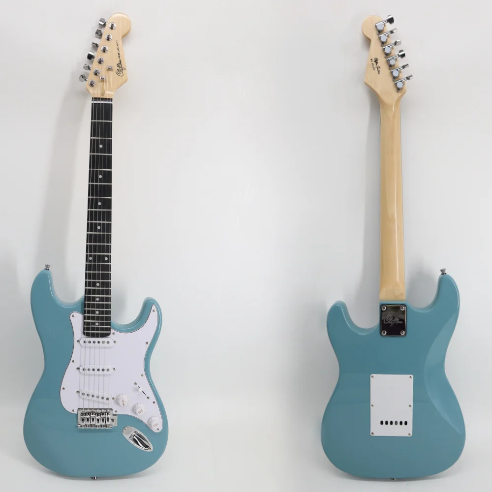 6 Strings Stratcaster Electric Guitar Custom Logo Blue ST Style Guitars Musical Instruments Strat Guitar
6 Strings Stratcaster Electric Guitar Custom Logo Blue ST Style Guitars Musical Instruments Strat Guitar