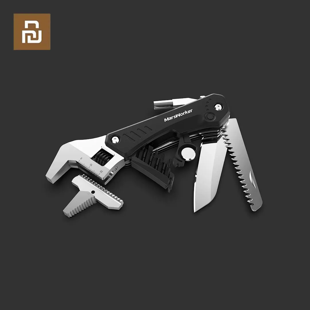 Xiaomi Marsworker Hand Tool Multi-Functional Wrench Knife Pliers Stainless Steel Folding Tools For Outdoor Mini Profession Tool
Xiaomi Marsworker Hand Tool Multi-Functional Wrench Knife Pliers Stainless Steel Folding Tools For Outdoor Mini Profession Tool