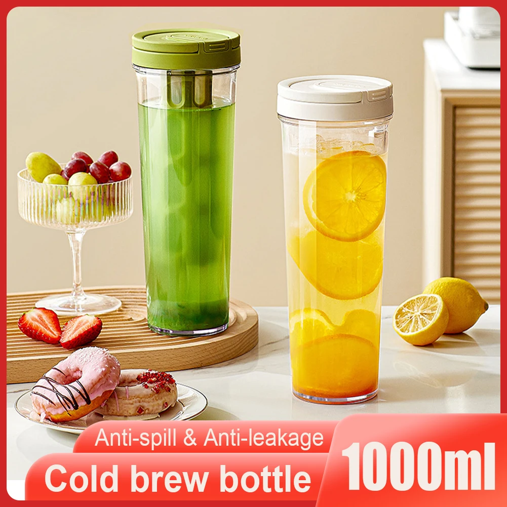1000ML Portable High Capacity Iced Brew Coffee Maker Cofe Pots Cold Coffeepots Teapots Filter For Tea Juice Hand Coffe Kettle
1000ML Portable High Capacity Iced Brew Coffee Maker Cofe Pots Cold Coffeepots Teapots Filter For Tea Juice Hand Coffe Kettle