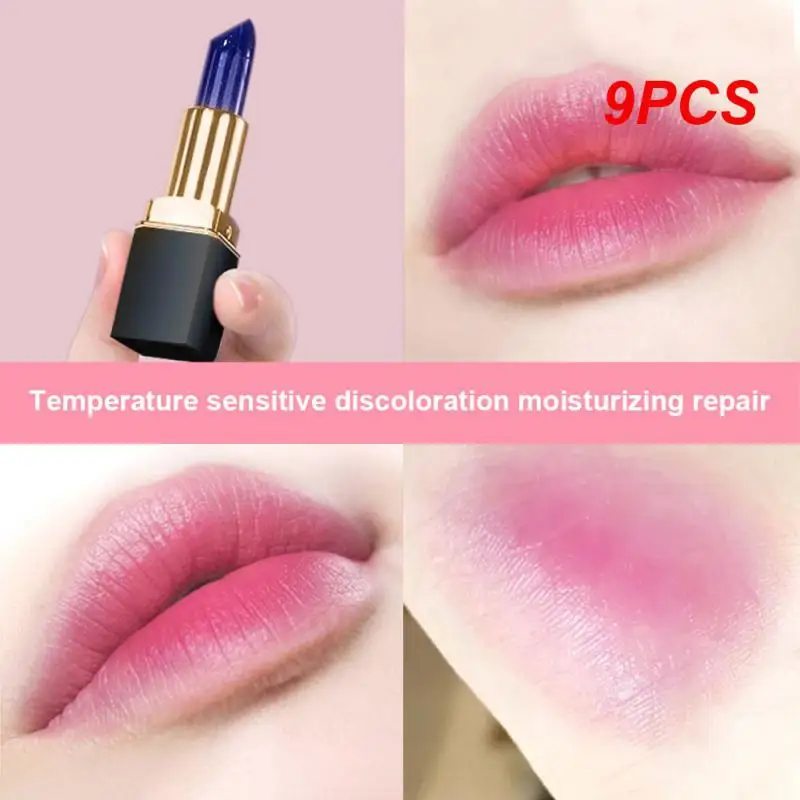 9 шт., блеск для губ, меняющий цвет под воздействием температуры
9 шт., блеск для губ, меняющий цвет под воздействием температуры