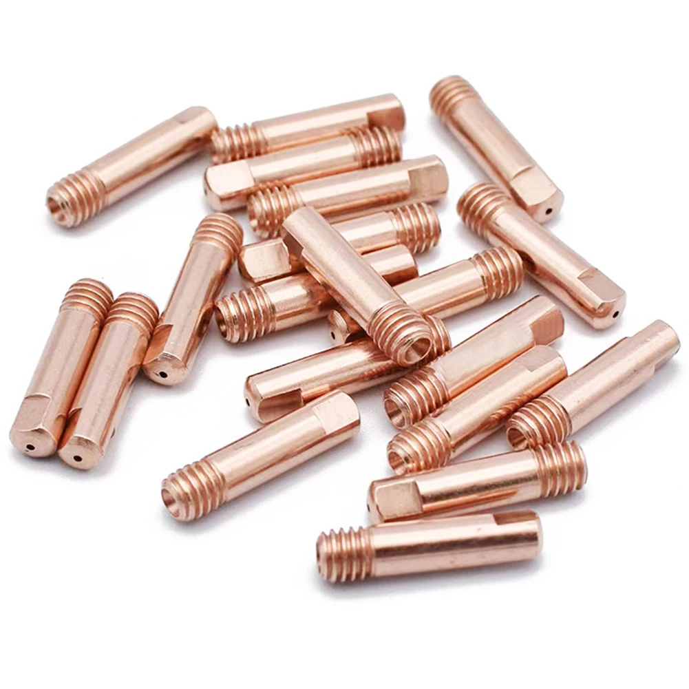 10pcs MB15 15AK Contact Tip Welding Nozzles Kit M6*25mm Welding Torch Power Nozzle 0.6mm, 0.8mm, 0.9mm, 1.0mm, 1.2mm
10pcs MB15 15AK Contact Tip Welding Nozzles Kit M6*25mm Welding Torch Power Nozzle 0.6mm, 0.8mm, 0.9mm, 1.0mm, 1.2mm