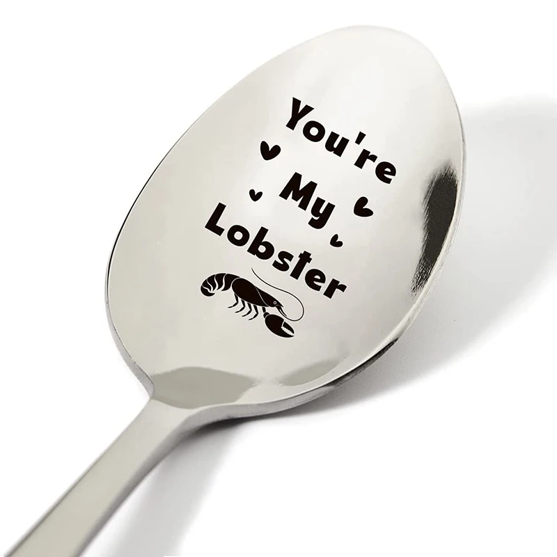 You're My Lobster Spoon Friends themed Couples Wife Husband Birthday Valentine's Day Christmas Anniversary bridal shower Gift
You're My Lobster Spoon Friends themed Couples Wife Husband Birthday Valentine's Day Christmas Anniversary bridal shower Gift