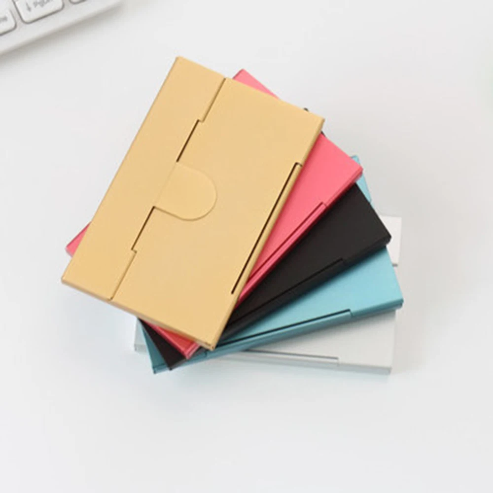 Metal Business Card Case Portable Card Holder Large Capacity Men'S Women'S Credit Id Wallet Office Desktop Storage Organizer
Metal Business Card Case Portable Card Holder Large Capacity Men'S Women'S Credit Id Wallet Office Desktop Storage Organizer