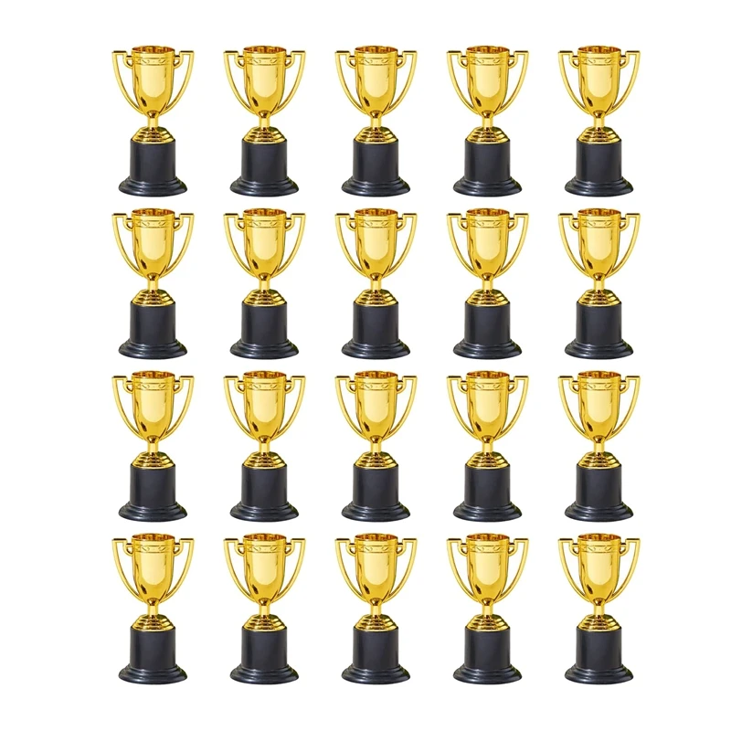 20PCS Mini Plastic Gold Cups Trophies For Party Children Early Learning Toys Prizes Children's Holiday Trophy Reward
20PCS Mini Plastic Gold Cups Trophies For Party Children Early Learning Toys Prizes Children's Holiday Trophy Reward