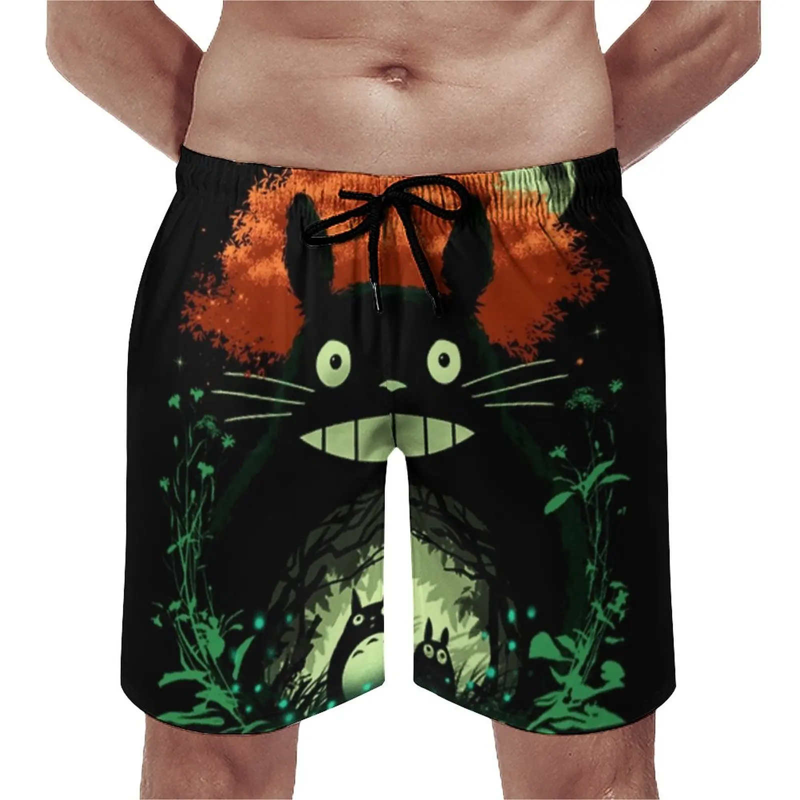 Летние пляжные шорты Totoro Dark Night Running, японские аниме пляжные шорты с рисунком, Повседневные Удобные Пляжные шорты, размера плюс
Летние пляжные шорты Totoro Dark Night Running, японские аниме пляжные шорты с рисунком, Повседневные Удобные Пляжные шорты, размера плюс