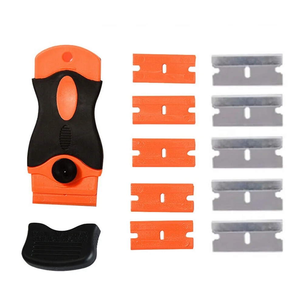 Durable New Blade Scraper Razor Scraper Blade 11pc Double Edge Size 115 x 45mm /4.52"x1.77'' Sticker Removal Tool
Durable New Blade Scraper Razor Scraper Blade 11pc Double Edge Size 115 x 45mm /4.52"x1.77'' Sticker Removal Tool