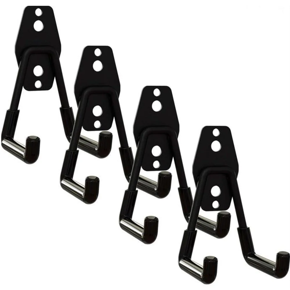 Garage Hooks,Garage Storage Hooks Utility Double Hooks,Heavy Duty for Power Tools, Ladders, Bikes, Ropes Etc (Pack of 4)
Garage Hooks,Garage Storage Hooks Utility Double Hooks,Heavy Duty for Power Tools, Ladders, Bikes, Ropes Etc (Pack of 4)