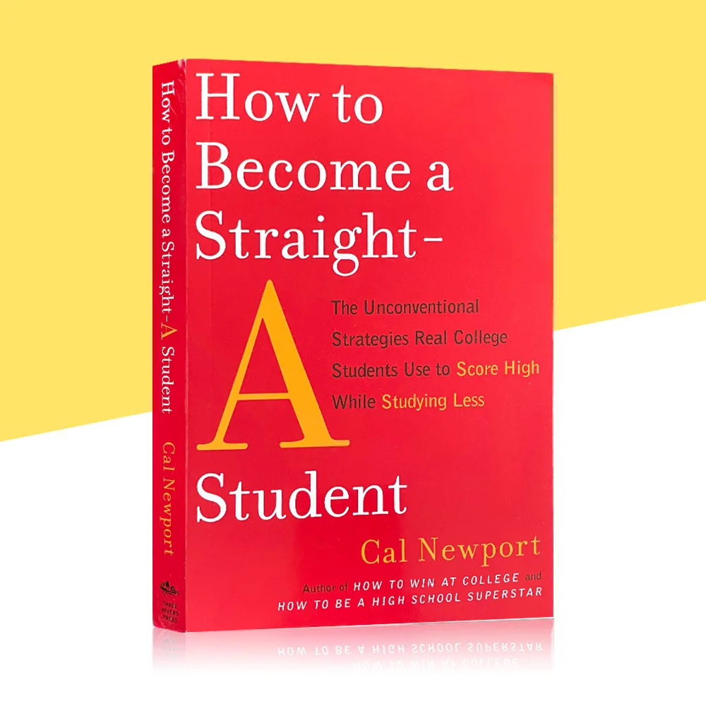 

How To Become a Straight-A Student by Cal Newport Study & Test-Taking Skills Success Self-Help English Book Paperback