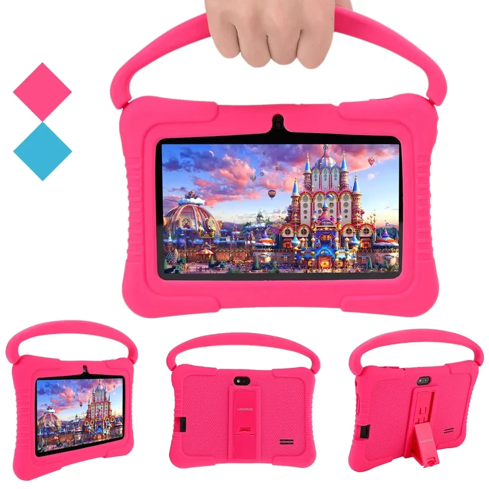 7 Inch Kids Android Tablet 16GB/32GB ROM Tablets Iwawa Software Pre-Installed For Learning Tablet PC with Silicone Case
7 Inch Kids Android Tablet 16GB/32GB ROM Tablets Iwawa Software Pre-Installed For Learning Tablet PC with Silicone Case