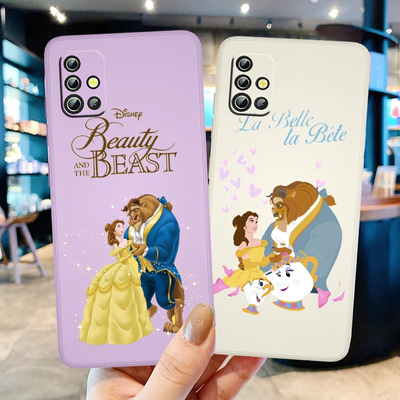 Disney Beauty and the Beast Phone Case For Samsung Galaxy A73 A53 A52 A33 A32 A71 A51 A21S A03S 4G 5G Liquid Candy Color Shell
Disney Beauty and the Beast Phone Case For Samsung Galaxy A73 A53 A52 A33 A32 A71 A51 A21S A03S 4G 5G Liquid Candy Color Shell