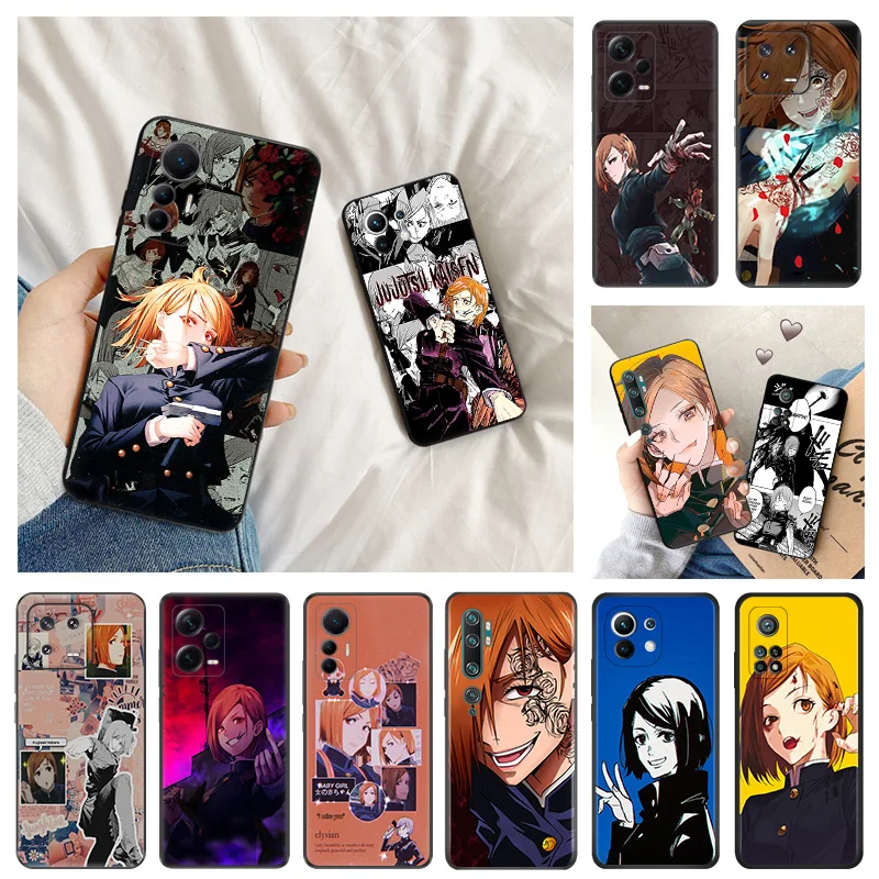 Kugisaki Nobara Jujutsu Kaisen Soft Phone Cases For Redmi A1 10A 10C 11 Prime RedmiNote 12 Pro 11SE 11S E 11T 10 Lite 10S Cover
Kugisaki Nobara Jujutsu Kaisen Soft Phone Cases For Redmi A1 10A 10C 11 Prime RedmiNote 12 Pro 11SE 11S E 11T 10 Lite 10S Cover
