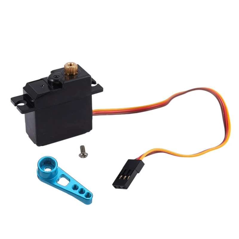 Сервопривод с тремя проводными металлическими шестернями для Wltoys 144001 Φ Радиоуправляемый внедорожник Радиоуправляемый автомобиль обновле...
Сервопривод с тремя проводными металлическими шестернями для Wltoys 144001 Φ Радиоуправляемый внедорожник Радиоуправляемый автомобиль обновле...