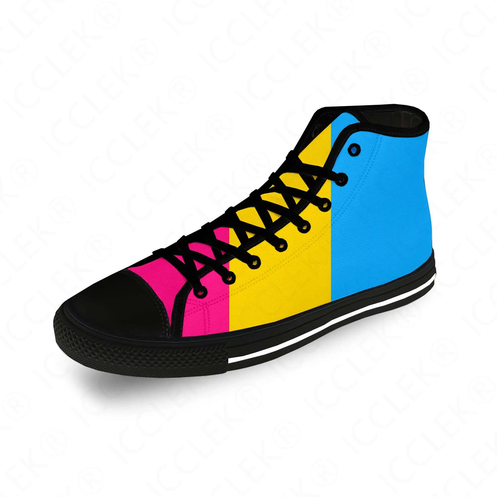 Pansexuality Gay pride flag Funny Casual Cloth Fashion 3D Print High Top Canvas Shoes Men Women Lightweight Breathable Sneakers
Pansexuality Gay pride flag Funny Casual Cloth Fashion 3D Print High Top Canvas Shoes Men Women Lightweight Breathable Sneakers