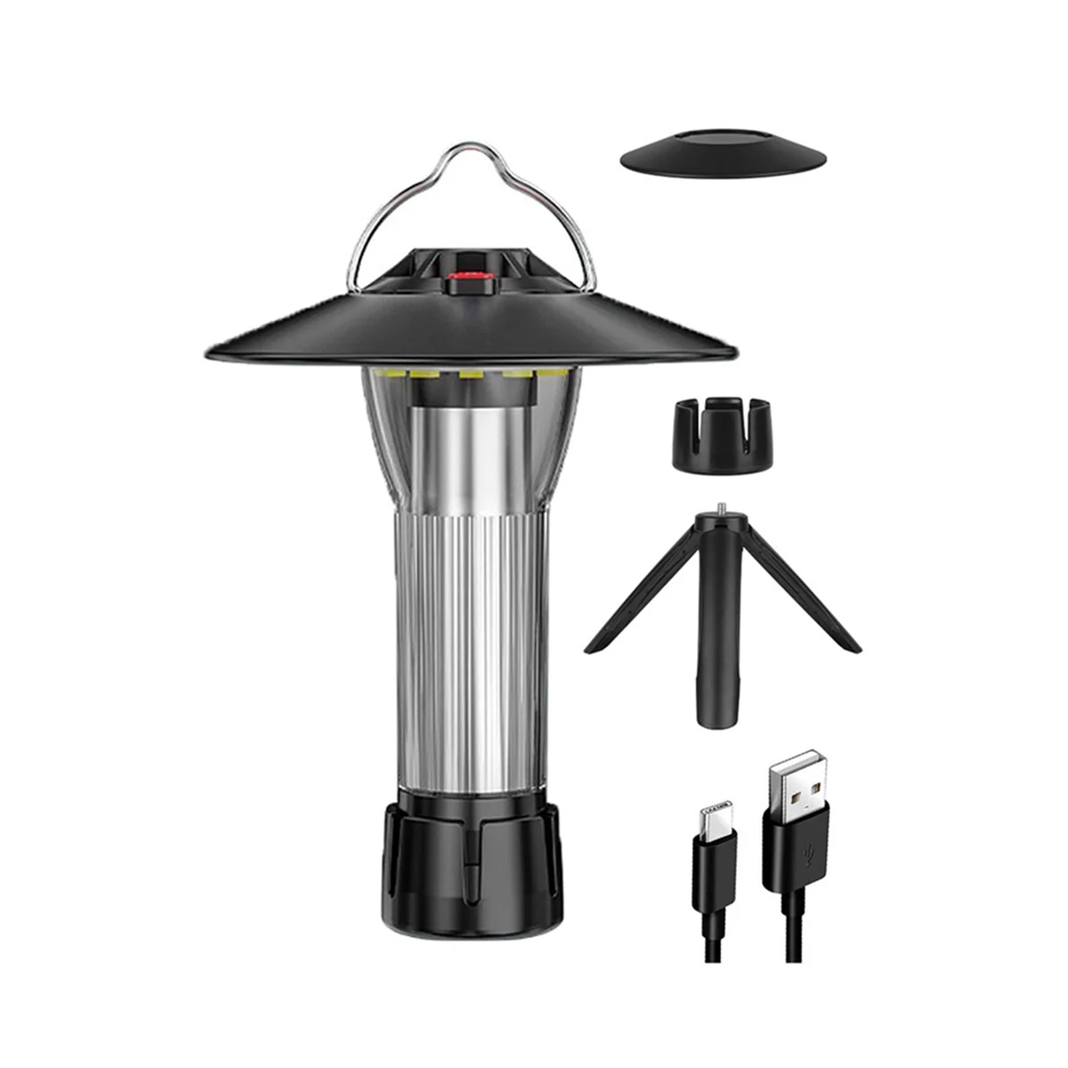 3000MAh Camping Light with Magnetic Base Zero Light 5 Lighting Modes LED Flashlight Emergency Light
3000MAh Camping Light with Magnetic Base Zero Light 5 Lighting Modes LED Flashlight Emergency Light