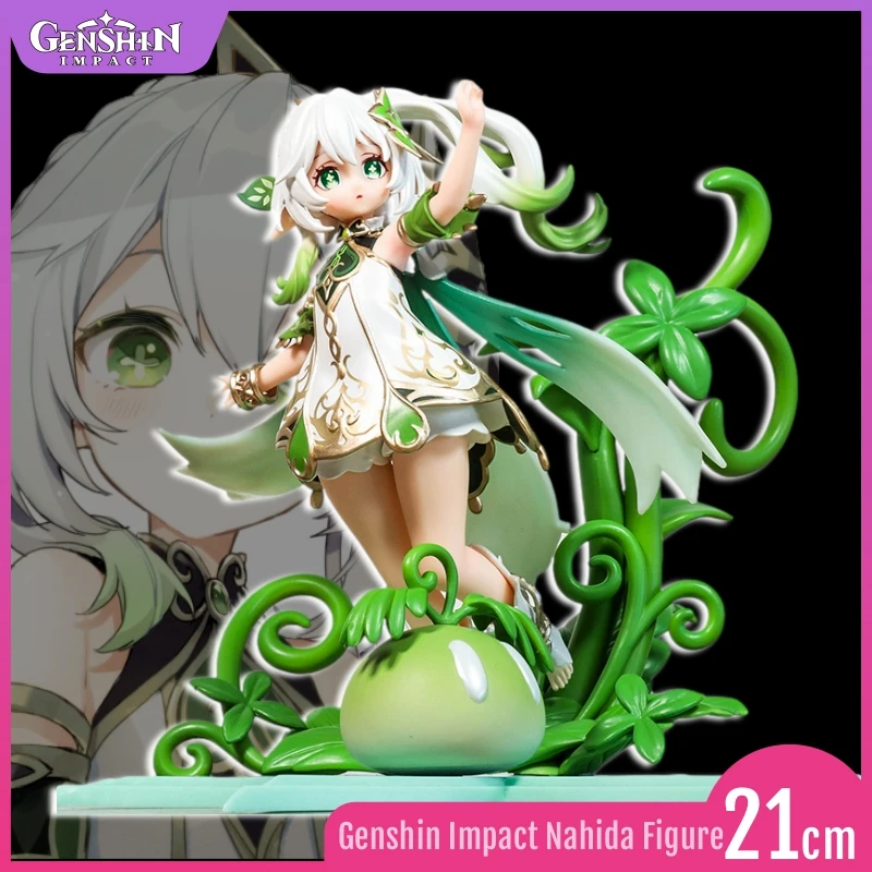 21cm Genshin Impact Nahida Anime Figure Dendro Archon Figurine Lesser Lord Kusanali Nahida PVC Action Figure Model Doll Toys
21cm Genshin Impact Nahida Anime Figure Dendro Archon Figurine Lesser Lord Kusanali Nahida PVC Action Figure Model Doll Toys