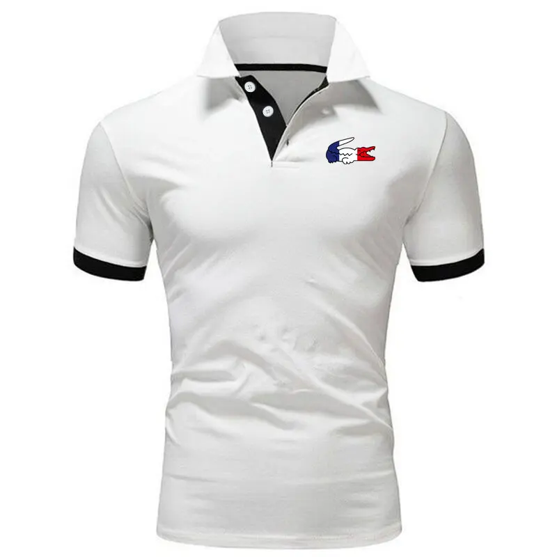 Summer Casual Polo Shirts Men High street Printing Fashion Short sleeve Polo Shirts Men business shirt 2022 new
Summer Casual Polo Shirts Men High street Printing Fashion Short sleeve Polo Shirts Men business shirt 2022 new