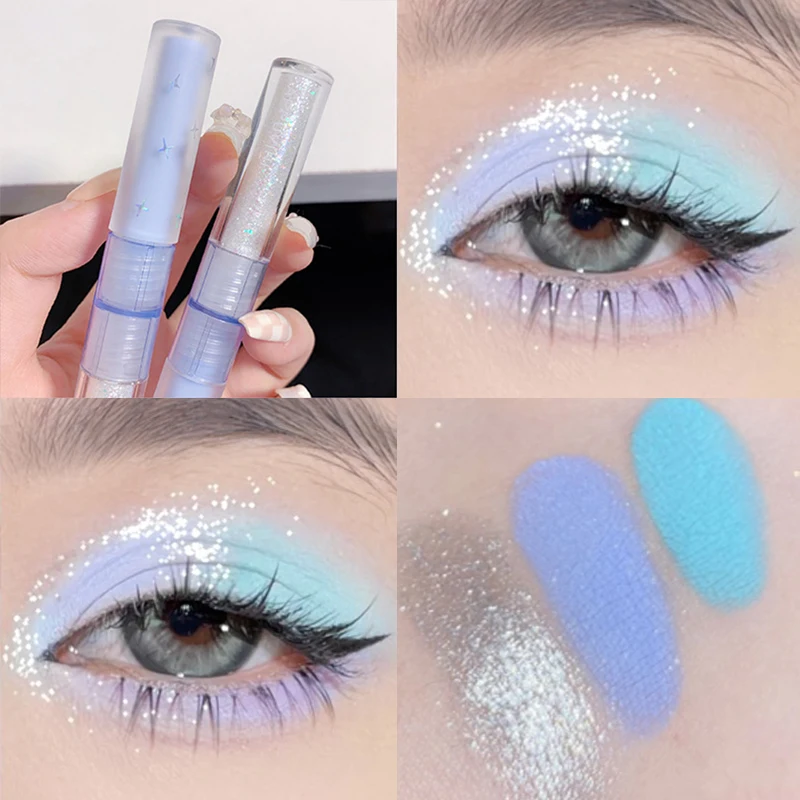 Double-head Sequin Shiny Liquid Eyeshadow Matte Pearlescent Eye Makeup Lying Silkworm Pigment Brightening Makeup Beauty Cosmetic
Double-head Sequin Shiny Liquid Eyeshadow Matte Pearlescent Eye Makeup Lying Silkworm Pigment Brightening Makeup Beauty Cosmetic