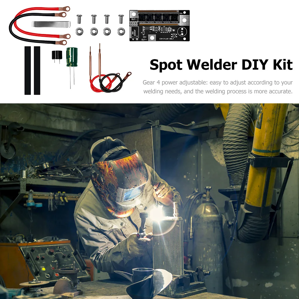 Portable Mini Spot Welder Assembly Controlboard Welding Equipment Circuit Board Heat Shrinkable Tube 12V Automobile Power Supply
Portable Mini Spot Welder Assembly Controlboard Welding Equipment Circuit Board Heat Shrinkable Tube 12V Automobile Power Supply