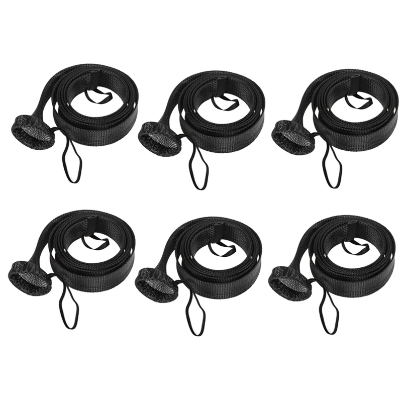 6Pcs Fishing Rod Cover 170 cm Braided Mesh Rod Protector Fishing Rod Cover Woven Net Rod Fishing Tool Accessories
6Pcs Fishing Rod Cover 170 cm Braided Mesh Rod Protector Fishing Rod Cover Woven Net Rod Fishing Tool Accessories