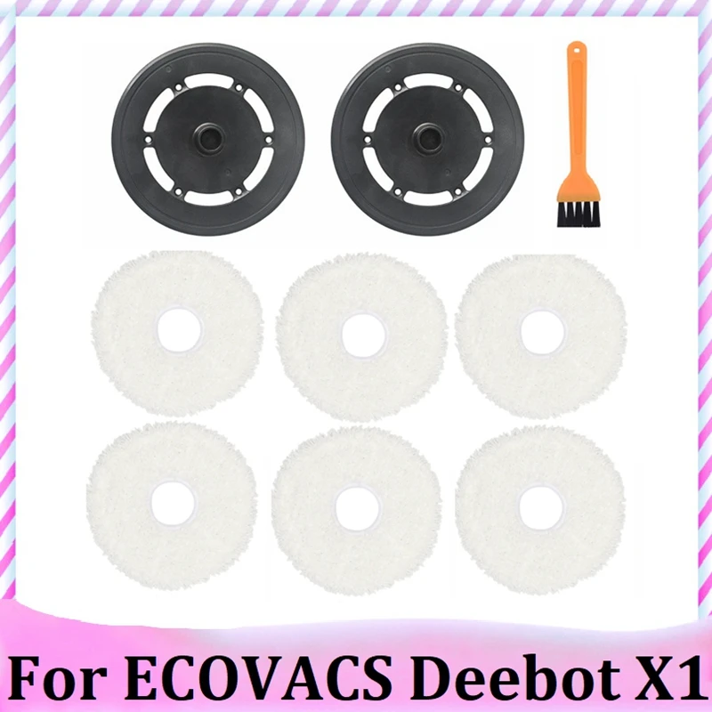 Держатель тряпки для робота-пылесоса ECOVACS X1, сменные детали, аксессуары, кронштейн для тряпки, тряпичная ткань, 9 шт.
Держатель тряпки для робота-пылесоса ECOVACS X1, сменные детали, аксессуары, кронштейн для тряпки, тряпичная ткань, 9 шт.