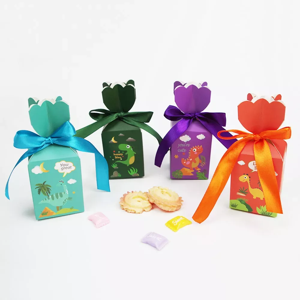 NEW2023 10Pcs Cartoon Dinosaur Candy Box Gift Box Paper Boxes for Birthday Party Kid Birthday Decorations Jungle Party Supplies
NEW2023 10Pcs Cartoon Dinosaur Candy Box Gift Box Paper Boxes for Birthday Party Kid Birthday Decorations Jungle Party Supplies