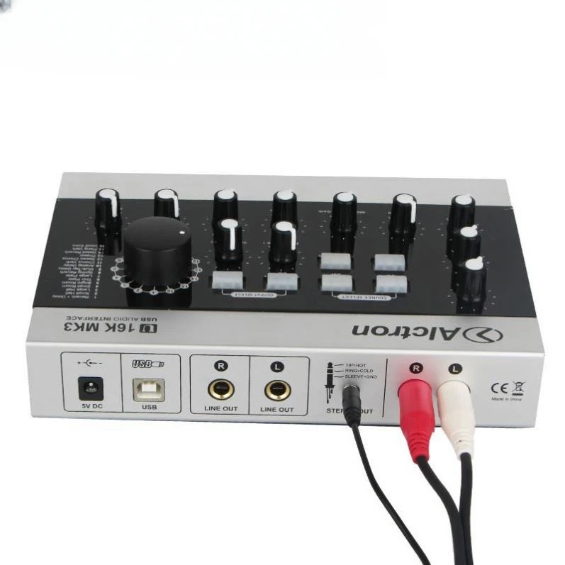 Usb Live Streaming Portable External Sound Card For Studio Recording & Home Live Broadcast Alctron U16K MK3 Usb Audio Interface
Usb Live Streaming Portable External Sound Card For Studio Recording & Home Live Broadcast Alctron U16K MK3 Usb Audio Interface