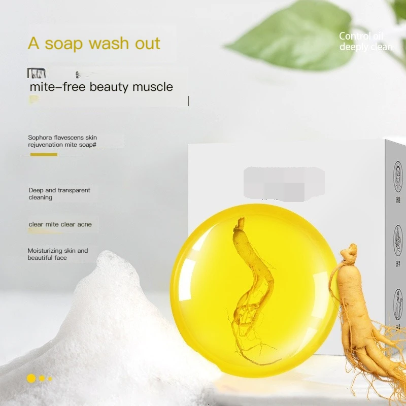 Han Lun Meiyu Sophora flavescens skin rejuvenation mite soap deep cleansing makes skin comfortable, moist, smooth and not tight
Han Lun Meiyu Sophora flavescens skin rejuvenation mite soap deep cleansing makes skin comfortable, moist, smooth and not tight