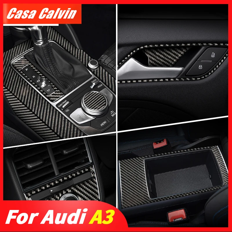 Наклейки из углеродного волокна для Audi A3 8V S3 2013 2014 2015 2016 2017 2018 2019, аксессуары для украшения интерьера автомобиля
Наклейки из углеродного волокна для Audi A3 8V S3 2013 2014 2015 2016 2017 2018 2019, аксессуары для украшения интерьера автомобиля