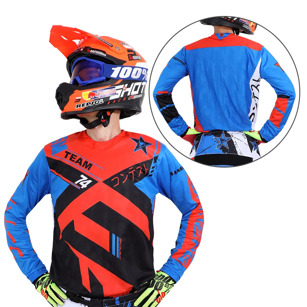 Motocross Jersey racing Motorcycle Mens clothes Motorbike Off-road Enduro Flexair Team custom name number LOGO printing ATV NEW
Motocross Jersey racing Motorcycle Mens clothes Motorbike Off-road Enduro Flexair Team custom name number LOGO printing ATV NEW