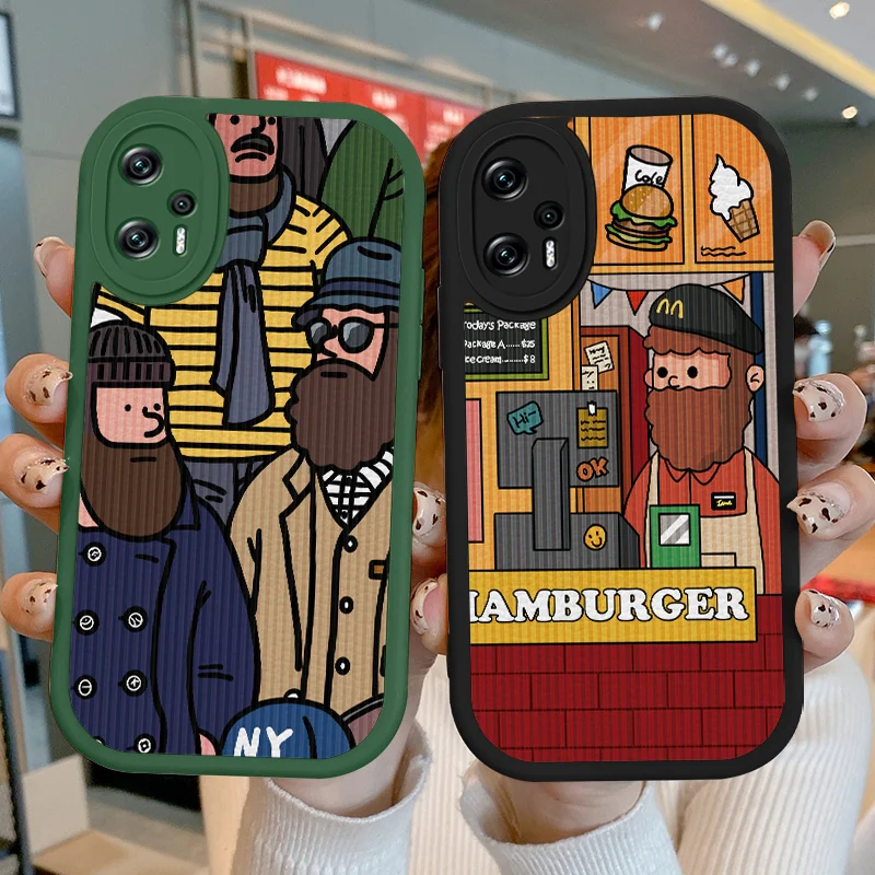 Cashier Lambskin Leather Phone Case for Poco X3 GT NFC Pro X4 GT NFC Redmi Note 10 Pro China 11 11T Pro Plus 5G For Boys
Cashier Lambskin Leather Phone Case for Poco X3 GT NFC Pro X4 GT NFC Redmi Note 10 Pro China 11 11T Pro Plus 5G For Boys