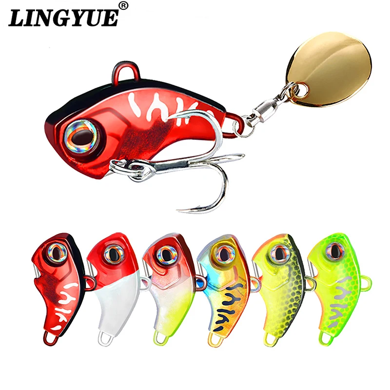 1Pcs Rotating Metal VIB Vibration Bait Spinner Spoon Fishing Lures 9g 13g 16g 22g Jigs Trout Winter Fishing Hard Baits
1Pcs Rotating Metal VIB Vibration Bait Spinner Spoon Fishing Lures 9g 13g 16g 22g Jigs Trout Winter Fishing Hard Baits