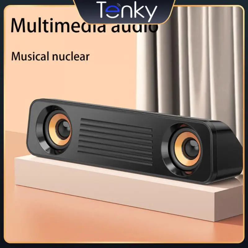 Usb Interface Multimedia Audio Visual And Audio More Shocking Audio Equipment Exquisite Knob Design Double Speakers Power 2x3w
Usb Interface Multimedia Audio Visual And Audio More Shocking Audio Equipment Exquisite Knob Design Double Speakers Power 2x3w
