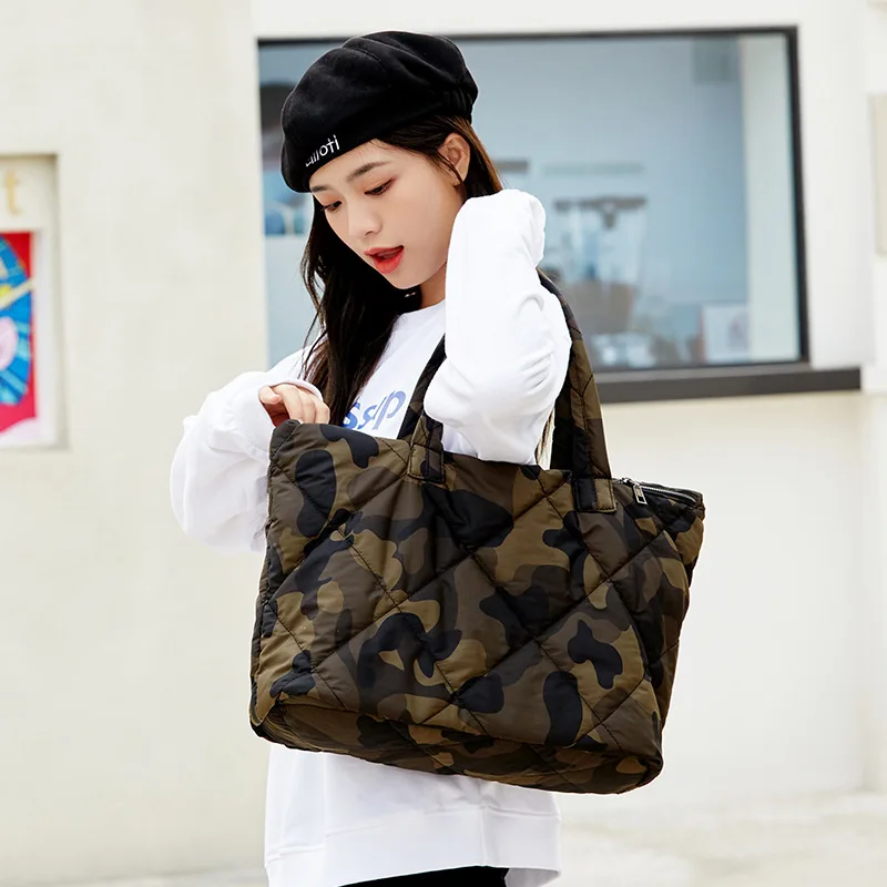3 Bags/set Quilted Women Shoulder Bag Large Camouflage Padded Tote Canvas Crossbody Bags for Women 2023 Soft Shopper Purses New
3 Bags/set Quilted Women Shoulder Bag Large Camouflage Padded Tote Canvas Crossbody Bags for Women 2023 Soft Shopper Purses New