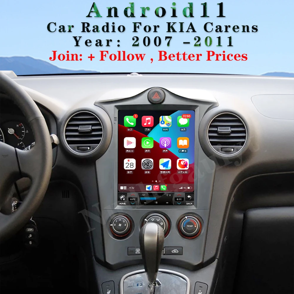 Radio For KIA Carens Tesla Style Android 11 Car DVD Multimedia Player Auto Radio GPS Navigation 4G Stereo Video DSP 2006-2013
Radio For KIA Carens Tesla Style Android 11 Car DVD Multimedia Player Auto Radio GPS Navigation 4G Stereo Video DSP 2006-2013