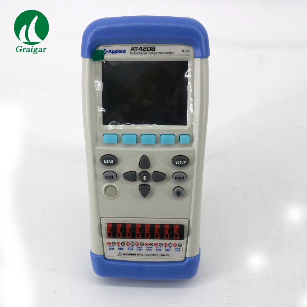 AT4208 Handheld Multi-Channel Digital Temperature Data Logger Multi-channel Temperature Meter
AT4208 Handheld Multi-Channel Digital Temperature Data Logger Multi-channel Temperature Meter